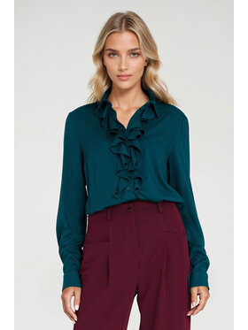NIFE NIFE Halenka B202 Zelená Classic Fit