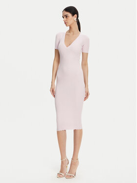 Elisabetta Franchi Elisabetta Franchi Strickkleid AM-53S-51E2 Rosa Slim Fit