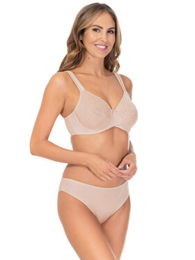 Rosme Rosme Biustonosz soft Powerlace Beżowy