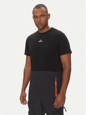 Parajumpers Parajumpers T-krekls Clint 25SMPMTSRE08 Melns Regular Fit