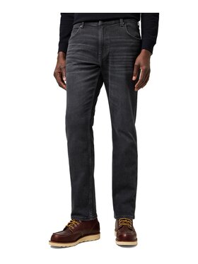 Wrangler Wrangler Jeansy 112371640 Czarny Straight Leg