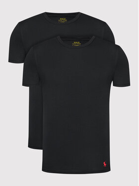 Polo Ralph Lauren Polo Ralph Lauren Σετ 2 T-Shirts Core Replen 714835960001 Μαύρο Slim Fit