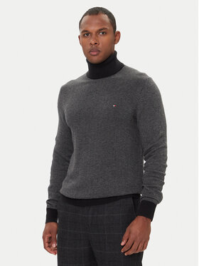 Tommy Hilfiger Tommy Hilfiger Dolčevita MW0MW40446 Siva Regular Fit