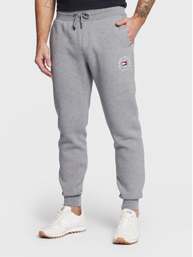 Tommy Hilfiger Tommy Hilfiger Spodnji del trenirke Flag Arch MW0MW27843 Siva Regular Fit