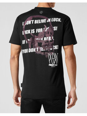 PHILIPP PLEIN PHILIPP PLEIN T-Shirt 1875 Czarny Regular Fit