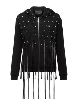 PHILIPP PLEIN PHILIPP PLEIN Mikina 21929 Černá Regular Fit