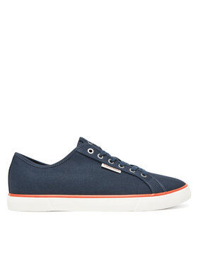 Calvin Klein Jeans Calvin Klein Jeans Tenisówki Ess Vulc Low Mg Cv YM0YM01301 Granatowy