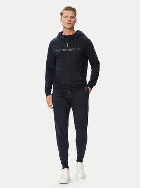BOSS BOSS Pulóver Authentic Jacket H 50554785 Sötétkék Regular Fit