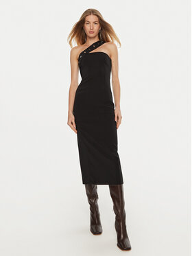 Patrizia Pepe Patrizia Pepe Коктейльна сукня 8A1400/A6F5-K103 Чорний Regular Fit