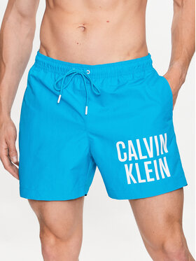 Calvin Klein Swimwear Calvin Klein Swimwear Szorty kąpielowe KM0KM00794 Niebieski Regular Fit