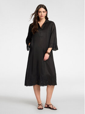 Elena Mirò Elena Mirò Sukienka koktajlowa 7083P000294N033 Czarny A-Line Fit