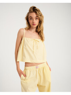 Le Songe Le Songe Bluzka LILY Żółty Regular Fit