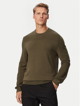 BOSS BOSS Kampsun Momentum-X Cn 50547507 Khakivärviline Regular Fit