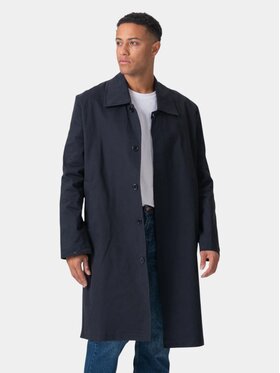 TeeShoppen TeeShoppen Płaszcz 'Basic Collection' Granatowy Regular Fit