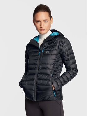 Rab Rab Puhovka Microlight Alpne QDB-13-BL-10 Črna Regular Fit