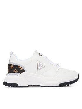 Guess Guess Sneakersy FLFHEL ELE12 Bílá