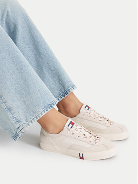 Tommy Jeans Tommy Jeans Tenisówki Archive Y2K EN0EN03047 Beżowy jasny
