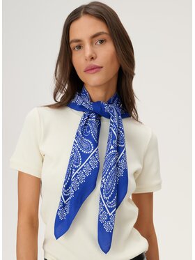 LEBRAND LEBRAND Chusta Bandana Niebieski
