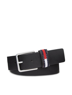 Tommy Jeans Tommy Jeans Herrengürtel Tjm Elevated Leather 4.0 AM0AM11675 Schwarz