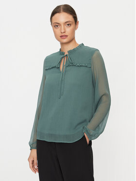 Vero Moda Vero Moda Bluse Milla 10295551 Grün Regular Fit