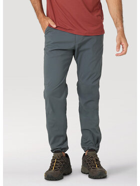 Wrangler Wrangler Pantaloni di tessuto NS715 Convertible Trail Jogger Grigio Regular Fit