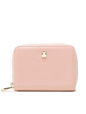TOUS TOUS Малък дамски портфейл Monedero M. Dorp 2001144915 Розов