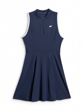4F 4F Sukienka codzienna SPORTS CLUB Granatowy Slim Fit