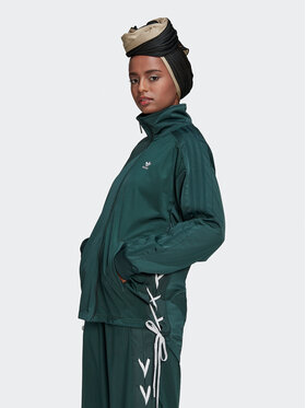 adidas adidas Sweatshirt Always Original Laced HK5073 Grün Relaxed Fit