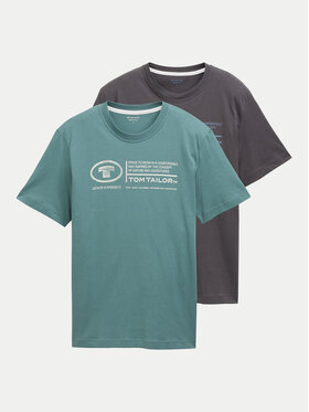 Tom Tailor Tom Tailor Σετ 2 T-Shirts 1047047 Έγχρωμο Regular Fit