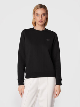 Tommy Jeans Tommy Jeans Світшот Fleece DW0DW09227 Чорний Regular Fit