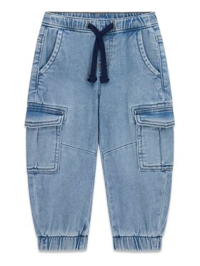 Guess Kids Guess Kids Spodnie materiałowe 180212 Niebieski Regular Fit