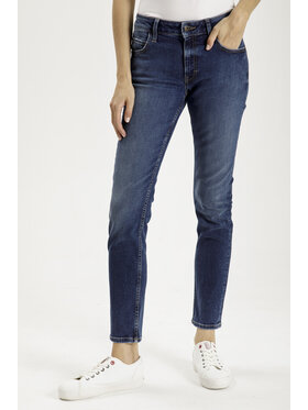 Cross Jeans Cross Jeans Jeansy P 437-013 Niebieski Straight Leg