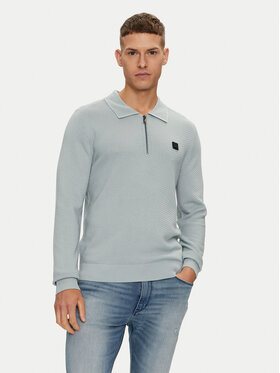 HUGO Hugo Sweter Sastoon 50516640 Zielony Slim Fit