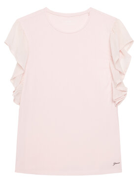 Guess Guess Bluse J6RI14 K6YW4 Rosa Regular Fit