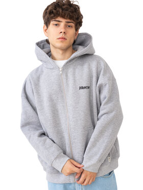 Mercur Mercur Bluza Basic Szary Comfort Fit