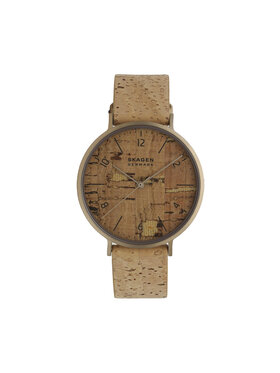 Skagen Skagen Zegarek Aaren Naturals SKW2974 Brązowy