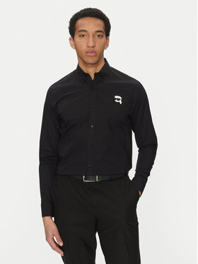 KARL LAGERFELD KARL LAGERFELD Camicia 605911 552671 Nero Slim Fit