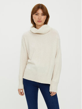Vero Moda Vero Moda Dolcevita 10231324 Beige Regular Fit