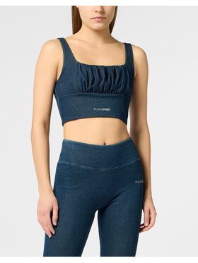 Plein Sport Plein Sport Koszulka techniczna 29189 Niebieski jasny Jogger Fit