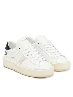 D.A.T.E. D.A.T.E. Sneakers Hill Low Platform Calf W431-HP-CA Weiß