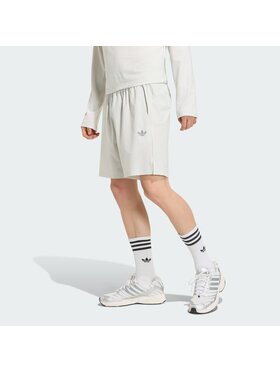 adidas adidas Szorty materiałowe 163192 Szary Regular Fit