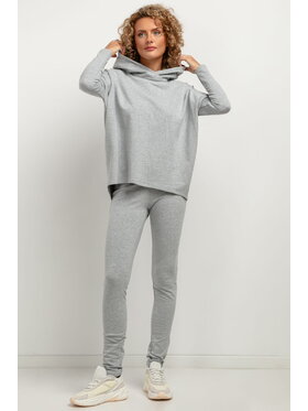 Tessita Tessita Spodnie dresowe T382 Szary Slim Leg
