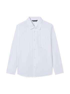 Mayoral Mayoral Camicia 6174 Bianco Regular Fit