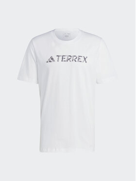 Adidas T-shirt Terrex Classic Logo HZ1400 Bijela Regular Fit