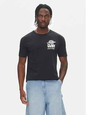 Quiksilver Quiksilver Marškinėliai Ev Cosmic Vibrations Ss EQYZT08053 Juoda Regular Fit