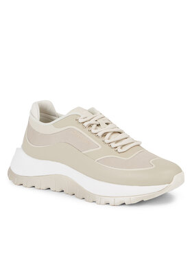 Calvin Klein Calvin Klein Αθλητικά 2 Piece Sole Runner Lace Up HW0HW01640 Καφέ