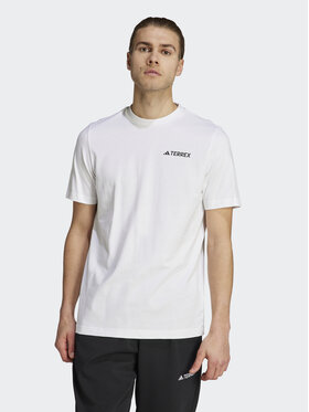 adidas adidas T-Shirt IL2648 Bílá Regular Fit