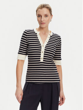 Guess Guess Džemper W5YP20 KCZ82 Tamnoplava Regular Fit