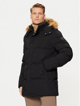 Guess Guess Vatovaná bunda M4BL53 WG7X2 Čierna Regular Fit