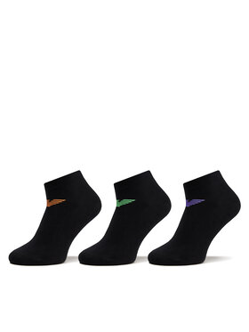 Emporio Armani Emporio Armani Комплект 3 чифта къси чорапи мъжки 300048 4R234 50620 Черен